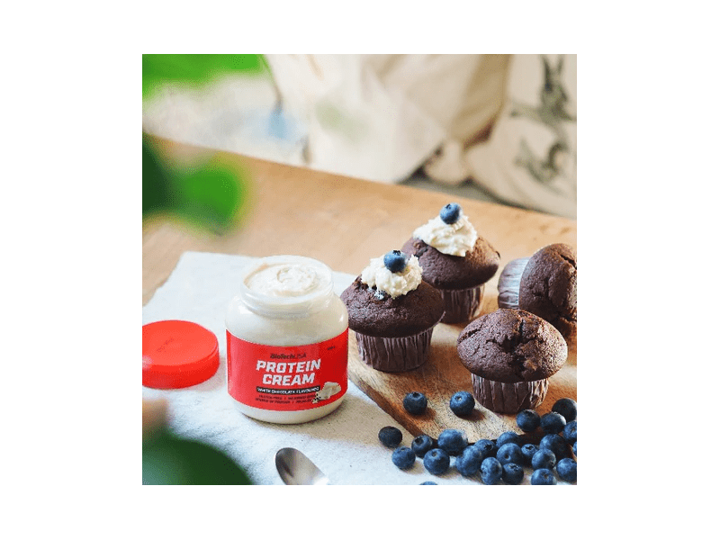 BioTech Protein Cream, fehércsokoládé, 400 g