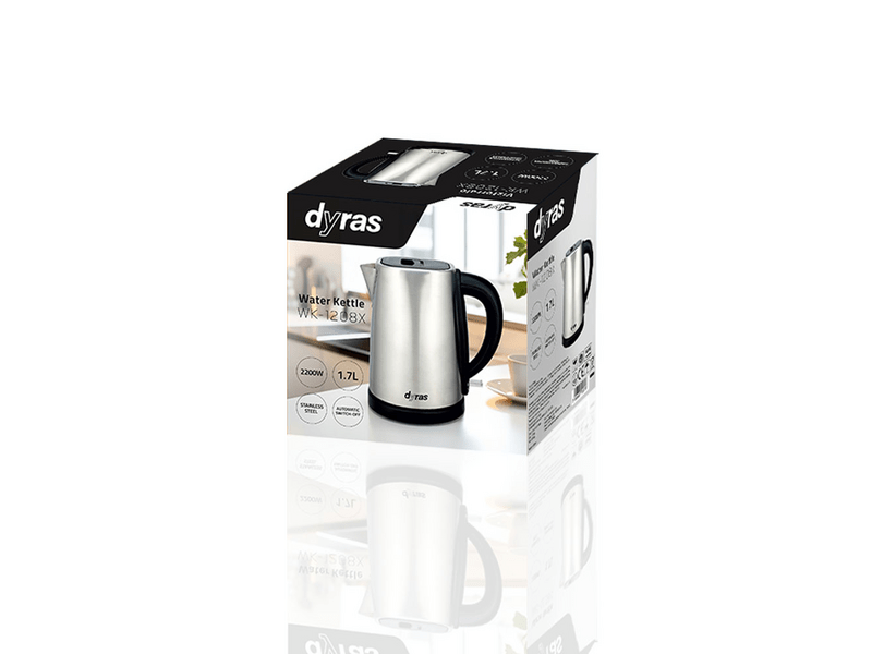 Dyras WK-1208X Kuhalo za vodu, inox