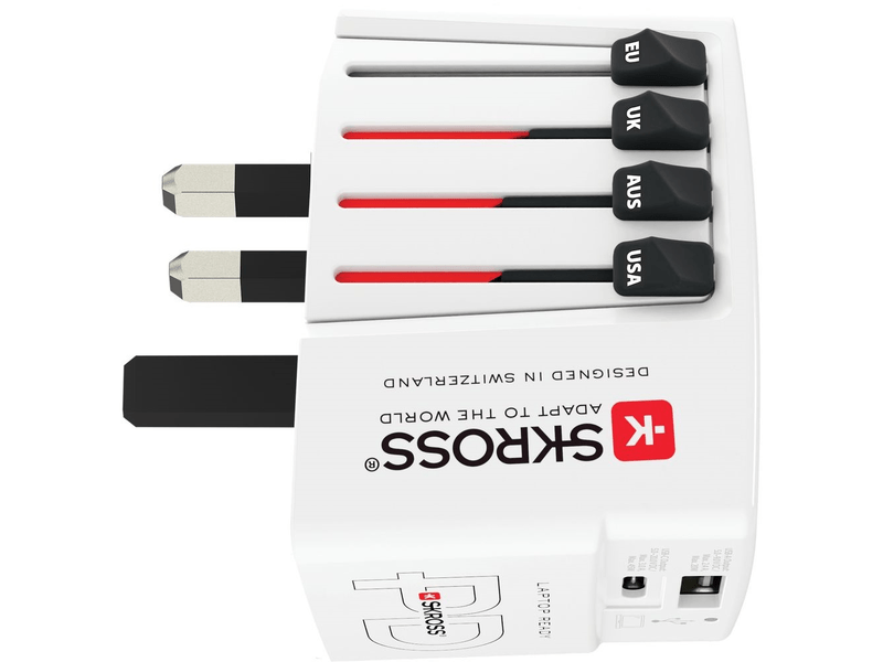 Skross World USB világutazó átalakító adapter (1.302332)