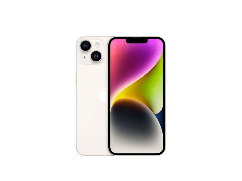 Apple iPhone 14 256 GB Okostelefon, Csillagfény (MPW43YC/A)