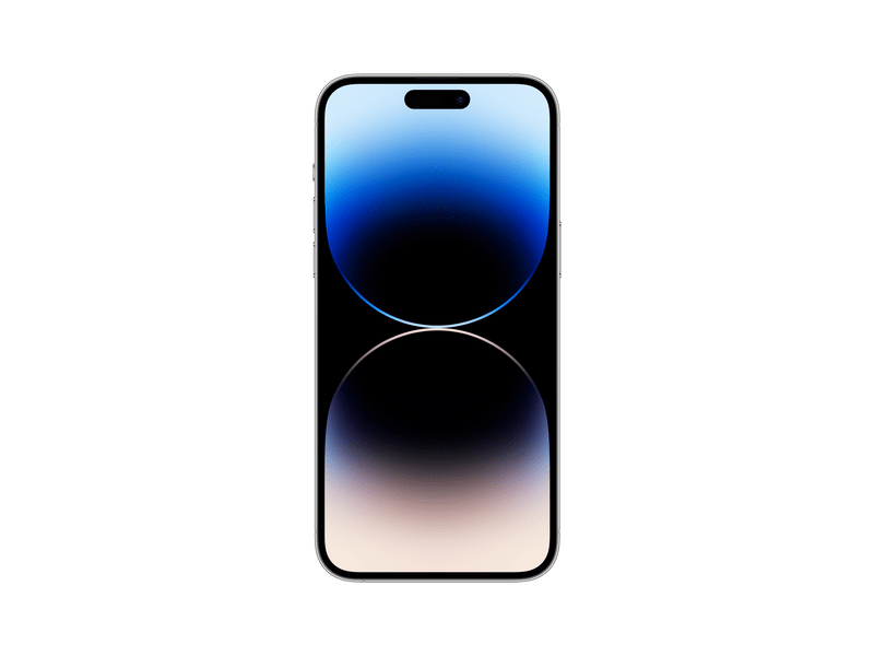 Apple iPhone 14 Pro Max 128GB Okostelefon, Ezüst (MQ9Q3YC/A)