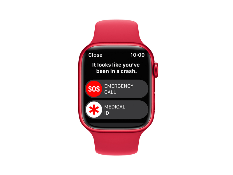 Apple Watch Series 8 GPS 45mm piros Aluminium tok, piros Sport szíj - Regular