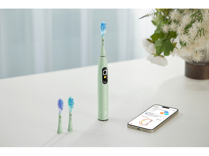 Oclean X Ultra S električna četkica za zube, zelena