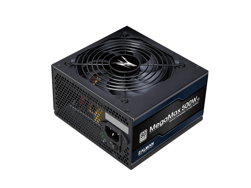 Zalman MegaMax ZM500-TXIIv2, 500W, Aktív PFC Tápegység