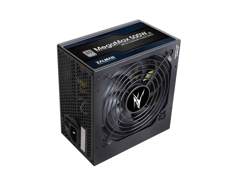 Zalman MegaMax ZM500-TXIIv2, 500W, Aktív PFC Tápegység